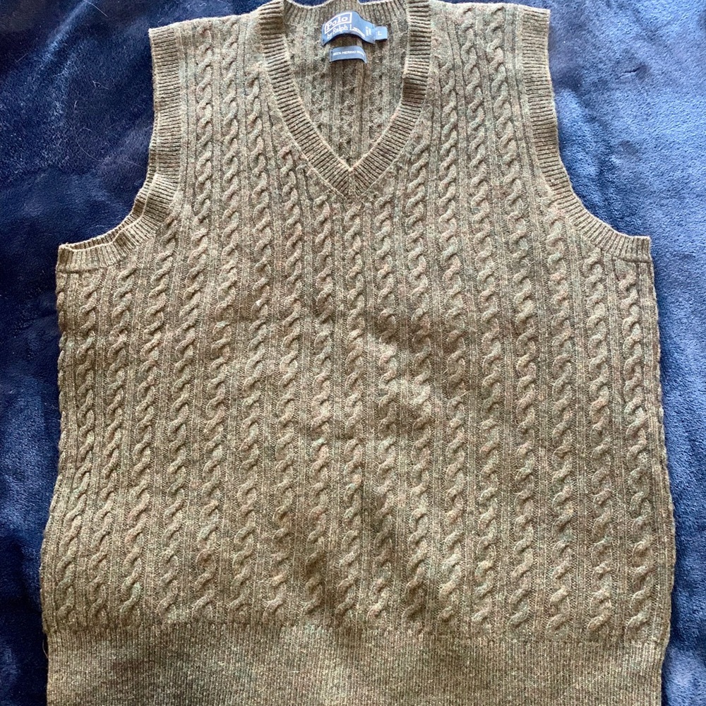 Polo by Ralph Lauren 100% Wool Sweater Vest